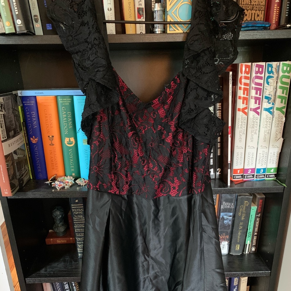 Flirty lacy party dress